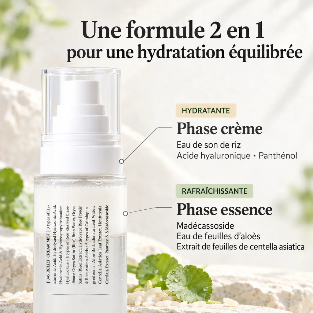 Brume crème Dr. Althea en deux phases.webp