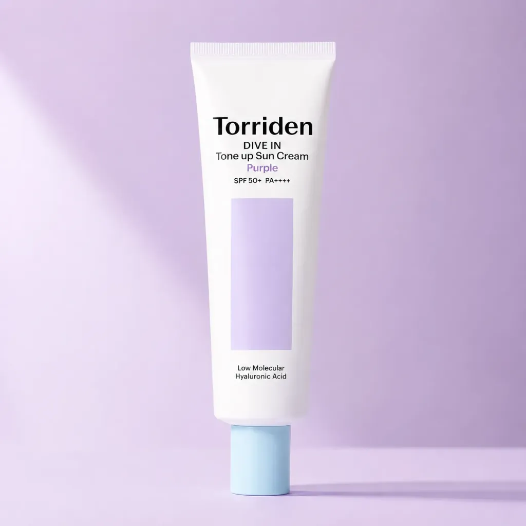 Torriden – Dive In Purple Tone-Up Sun Cream, 60ml