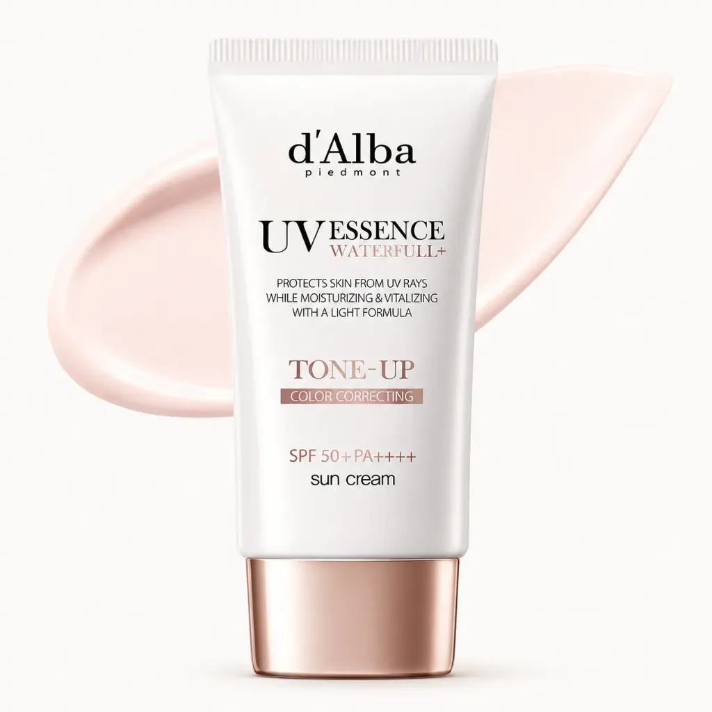 d’Alba – Waterfull Essence Tone Up Sun Cream SPF50 PA, 50ml