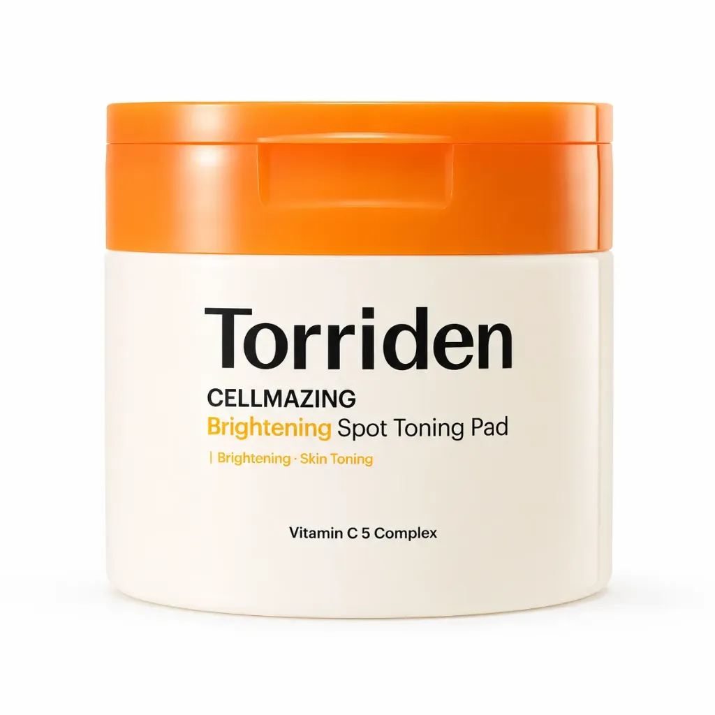 Torriden – Cellmazing Vita-C Brightening Blemish Toning Pad, 175ml (70 pads)