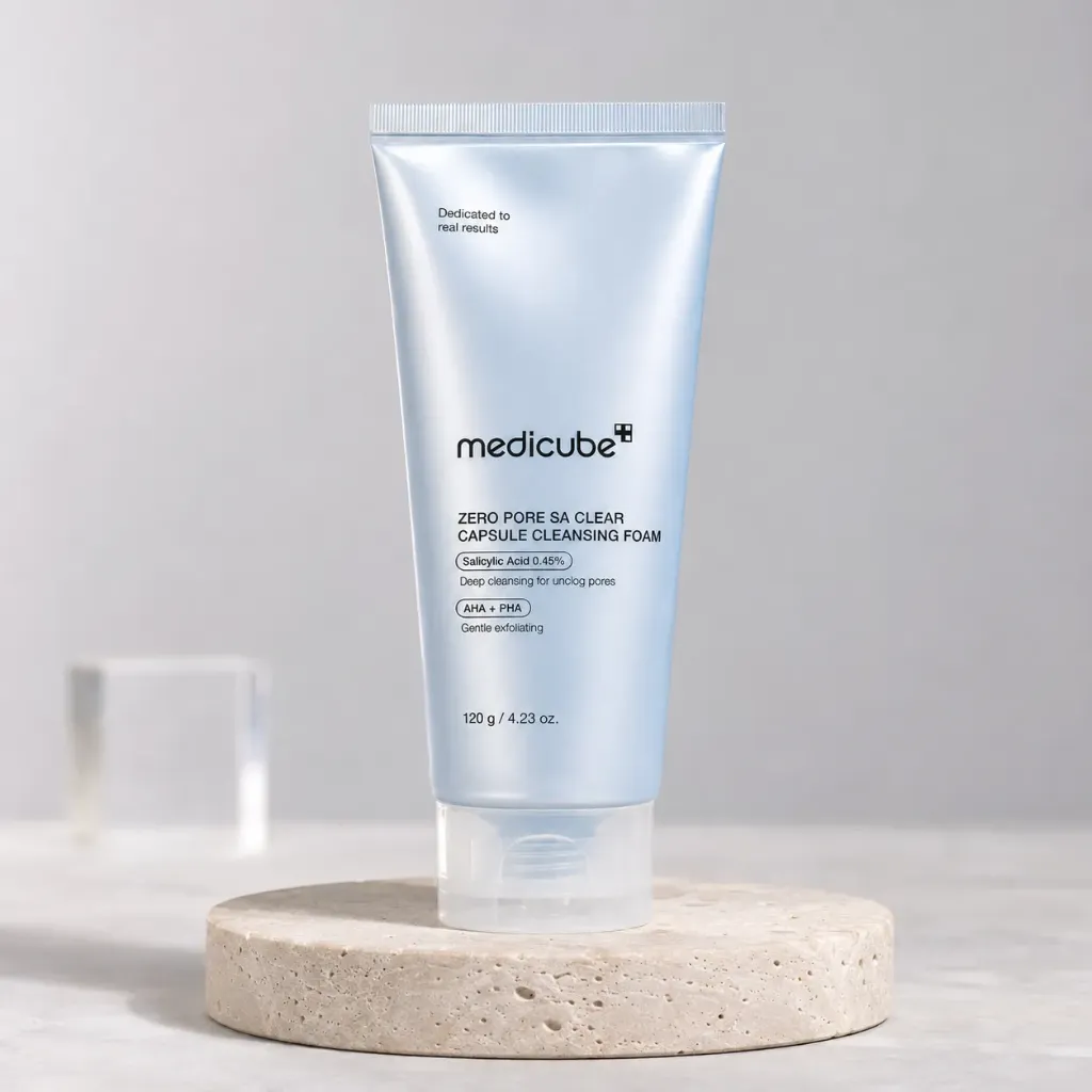 Medicube – Zero Pore Clearing Capsule Cleansing Foam, 120m