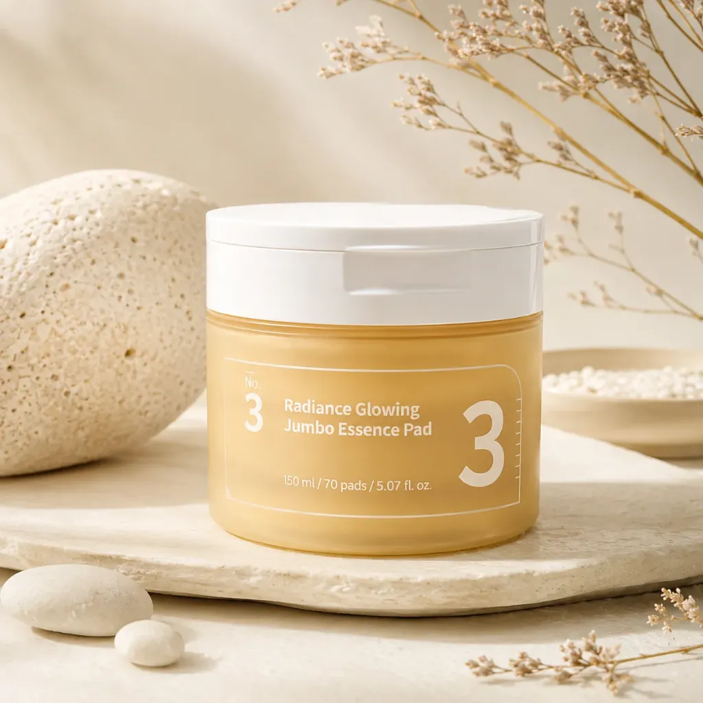 Numbuzin – No.3 Radiance Glowing Jumbo Essence Pad