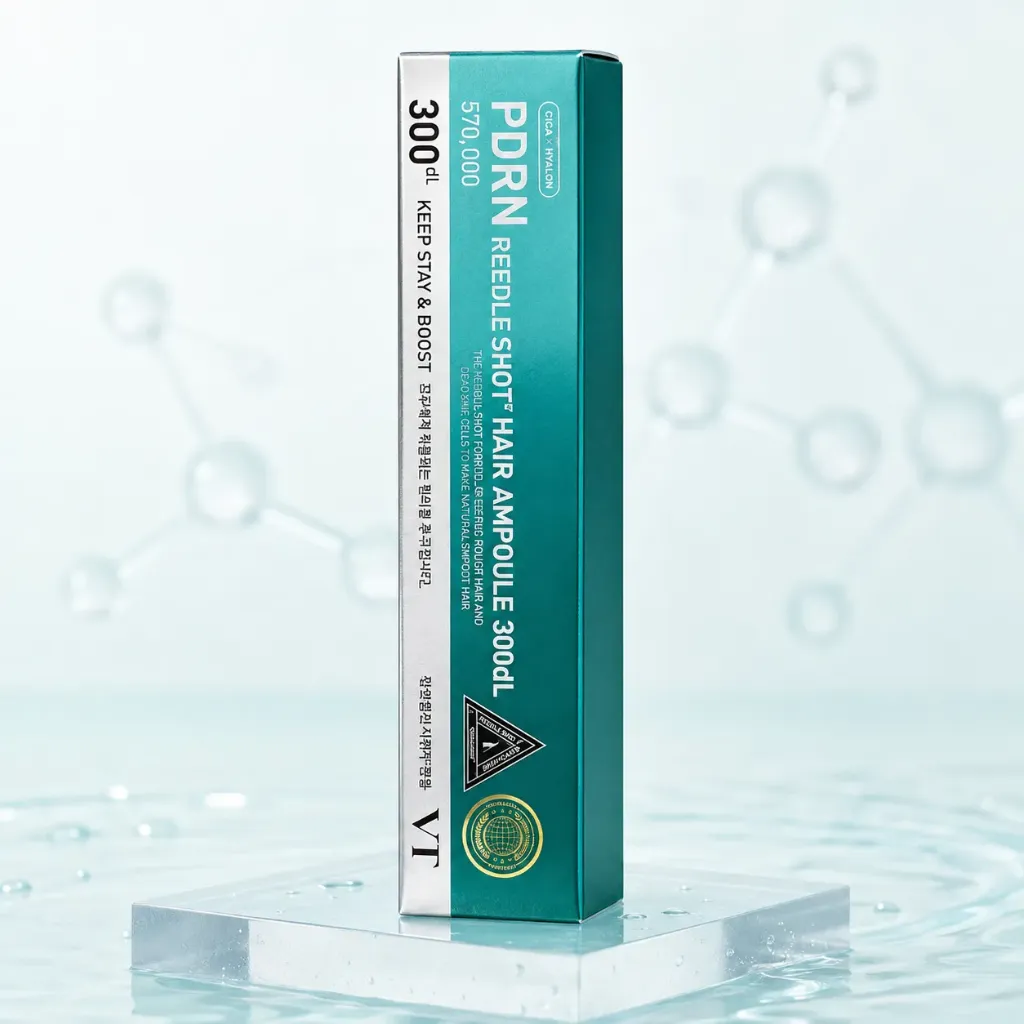 VT Cosmetic – PDRN Reedle Shot Hair Ampoule 300dL